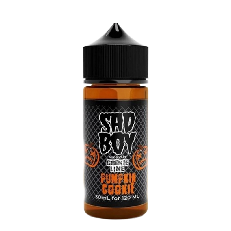 SadBoy Pumpkin Cookie 100mL e-liquid bottle