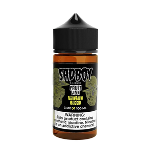 SadBoy Rainbow Blood 100mL e-liquid bottle