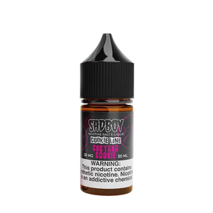 SadBoy Custard Cookie 30mL salt nicotine e-liquid bottle