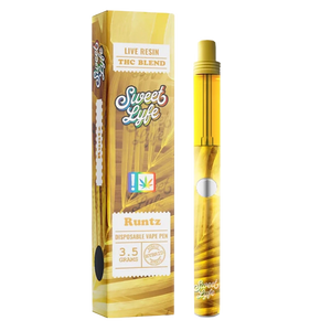Sweet Lyfe Live Resin THC Blend Disposable 3.5G device