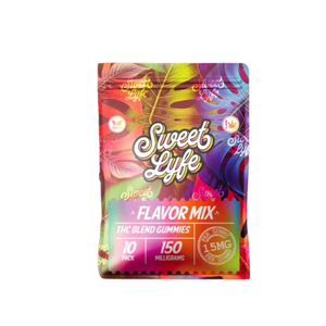 Sweet Lyfe Mix Flavor THC Blend Gummies 150mg