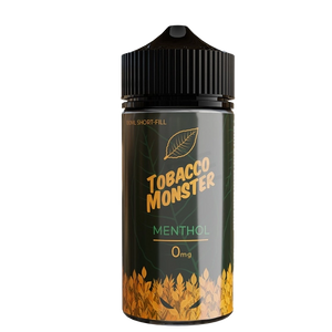 Tobacco Monster Menthol 100mL e-liquid bottle