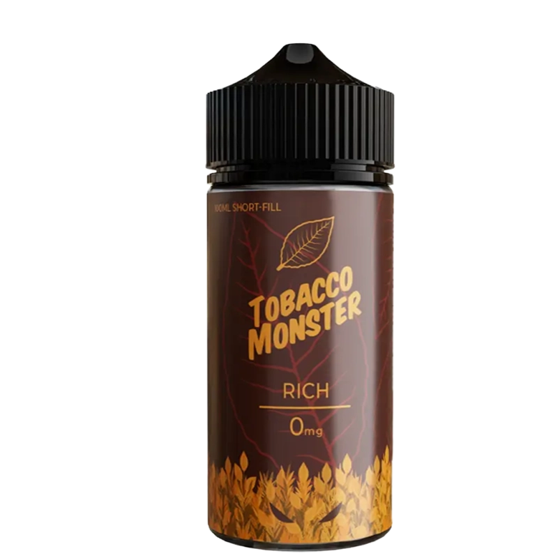 Tobacco Monster Rich 100mL e-liquid bottle