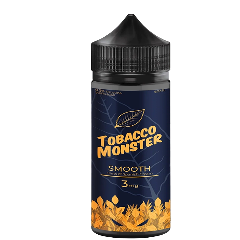 Tobacco Monster Smooth 100mL e-liquid bottle