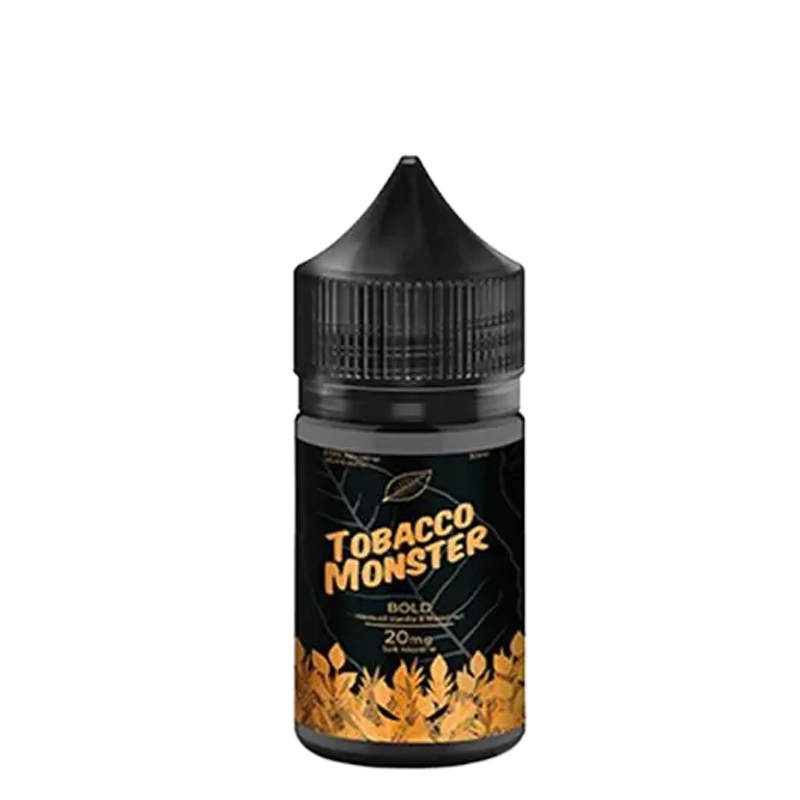 Tobacco Monster Bold 30mL salt nicotine e-liquid bottle
