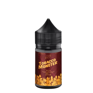 Tobacco Monster Rich 30mL salt nicotine e-liquid bottle