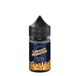 Tobacco Monster Smooth 30mL salt nicotine e-liquid bottle