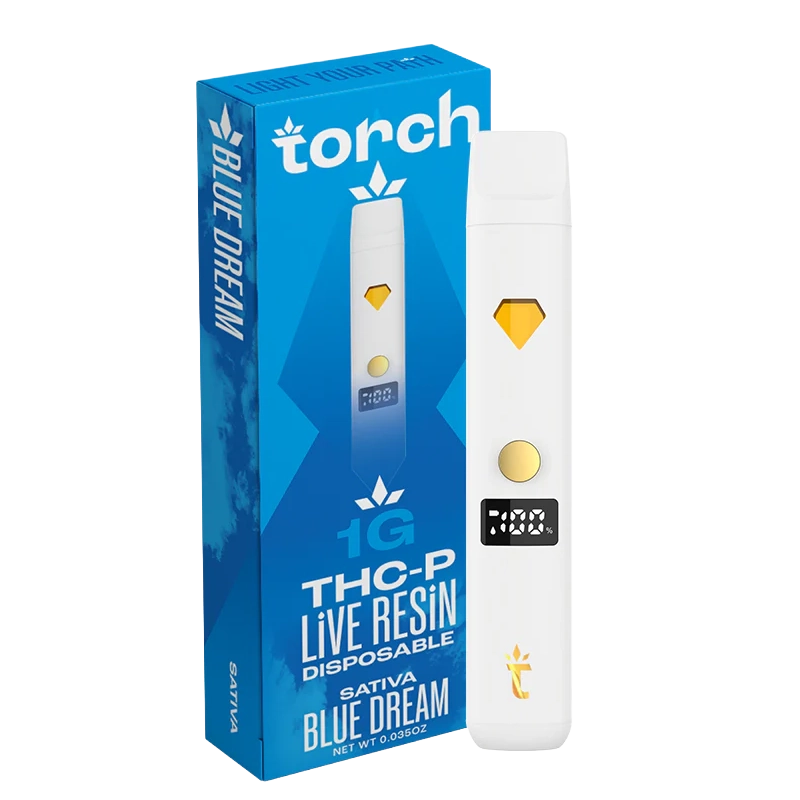 Torch Live Resin THC-P Disposable 1G device