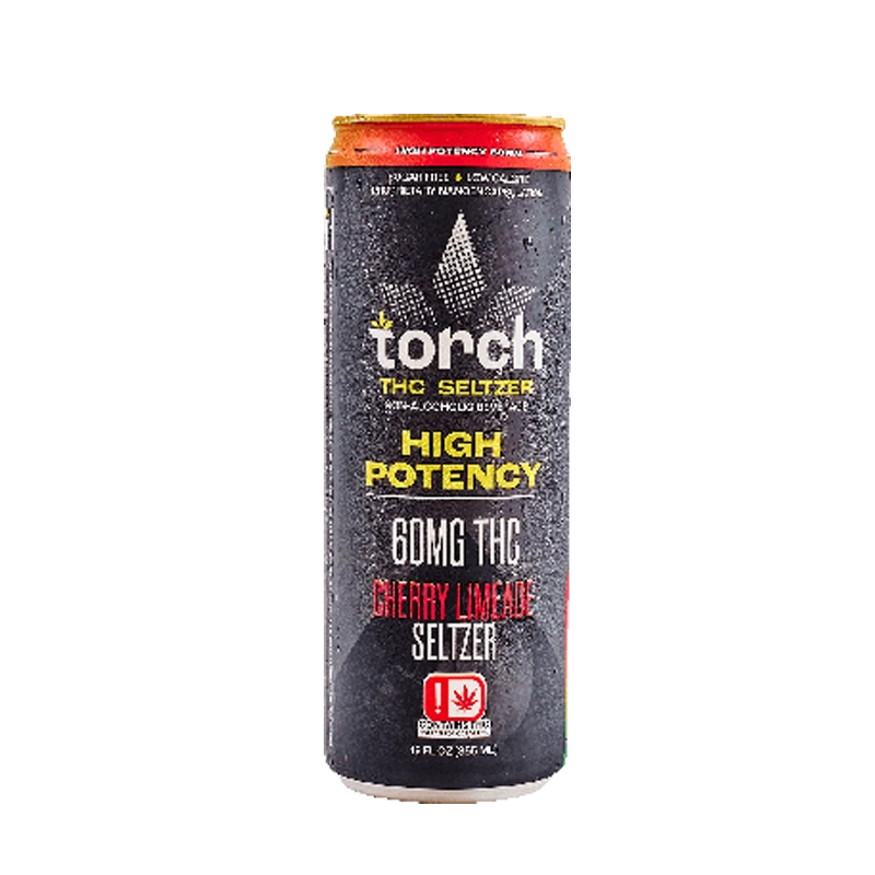 Torch THC High Potency Seltzer Drink 60mg can