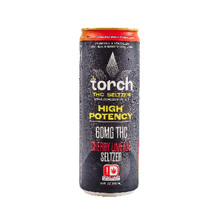 Torch THC High Potency Seltzer Drink 60mg can