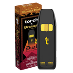 Torch x Pressure THC-A VVS Diamond Dual Flavors Disposable 3G device