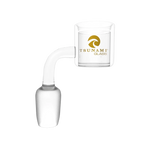 A Tsunami thermal quartz banger with 18mm male joint, showing the double-walled design for heat retention.