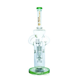 Tsunami 13″ Glass Water Pipe & Concentrate Rig – Swiss Recycler
