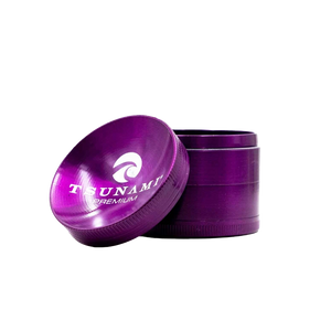 Tsunami Caved Top Dry Herb Grinder – 50mm
