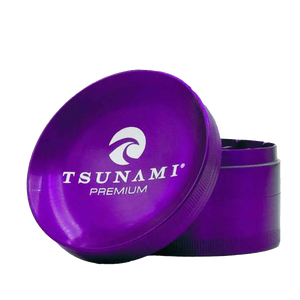 Tsunami Caved Top Dry Herb Grinder – 75mm