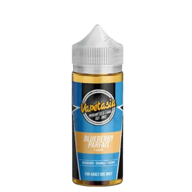 Vapetasia Blueberry Parfait 100mL hand-crafted e-liquid bottle