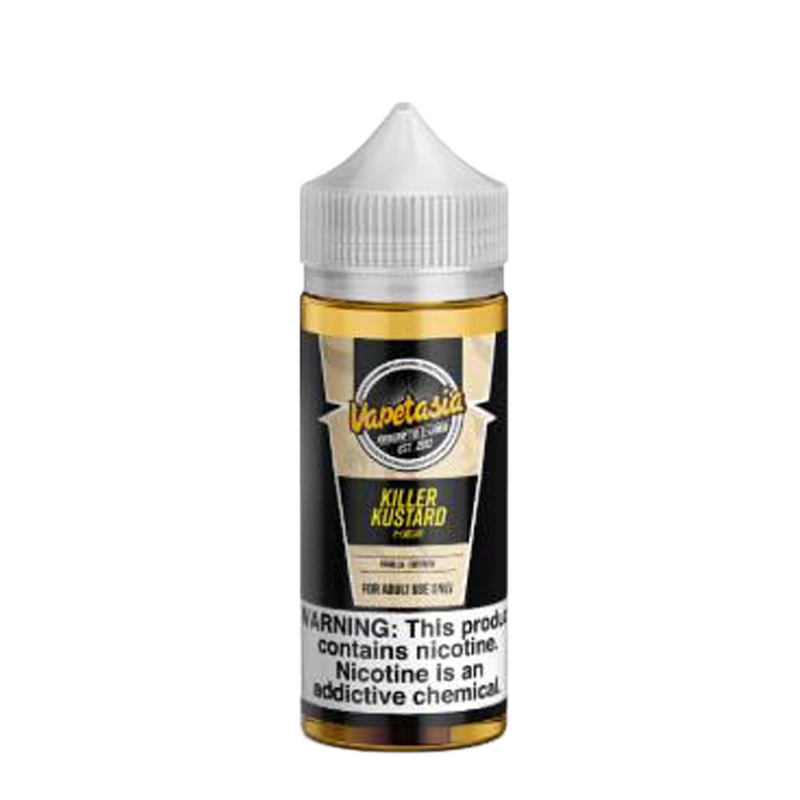 Vapetasia Killer Kustard 100mL hand-crafted e-liquid bottle