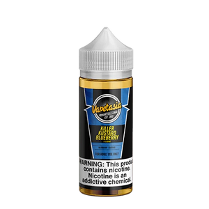 Vapetasia Killer Kustard Blueberry 100mL hand-crafted e-liquid bottle