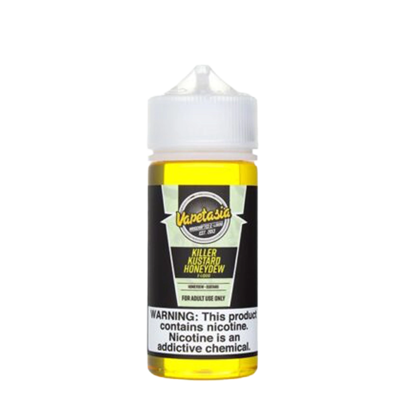 Vapetasia Killer Kustard Honeydew 100mL hand-crafted e-liquid bottle