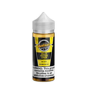 Vapetasia Killer Kustard Lemon 100mL hand-crafted e-liquid bottle