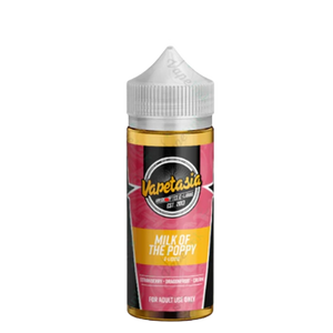 Vapetasia Milk Of The Poppy 100mL hand-crafted e-liquid bottle