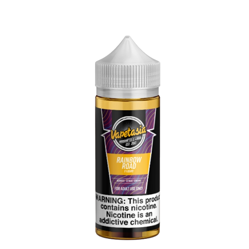 Vapetasia Rainbow Road 100mL hand-crafted e-liquid bottle