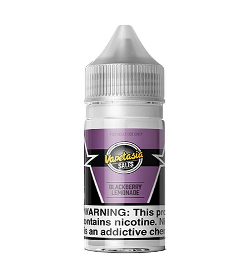 Vapetasia Blackberry Lemonade 30mL berry citrus salt nic bottle