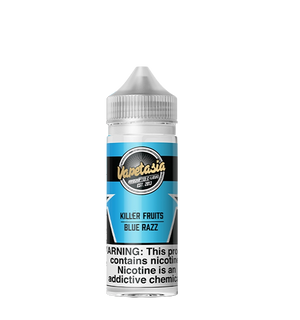 Vapetasia Blue Razz 100mL E-Liquid Bottle