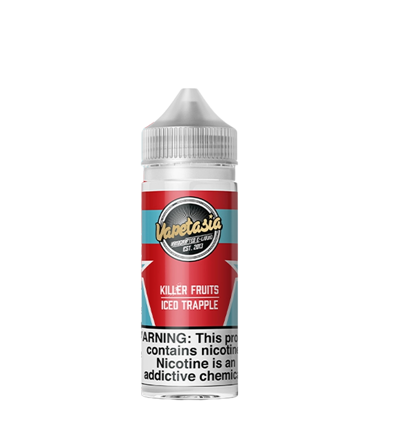 Vapetasia Iced Trapple 100mL E-Liquid Bottle