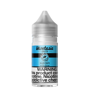 Vapetasia Killer Fruits Blue Razz 30mL salt nic bottle