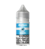Vapetasia Iced Blue Razz 30mL frozen berry salt nic bottle