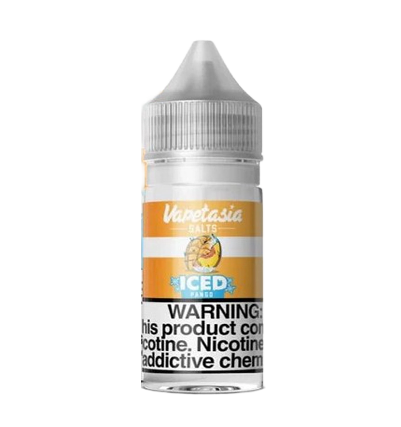 Vapetasia Iced Pango 30mL frozen tropical salt nic bottle