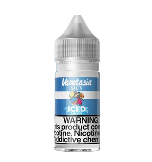 Vapetasia Iced Rain Bops 30mL frozen candy salt nic bottle
