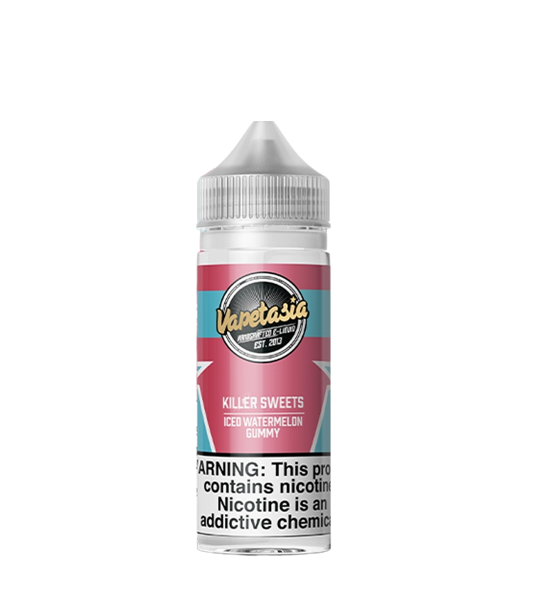 Vapetasia Iced Watermelon Gummy 100mL E-Liquid Bottle