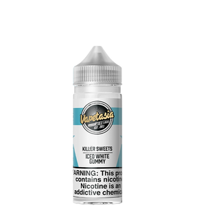 Vapetasia Iced White Gummy 100mL E-Liquid Bottle