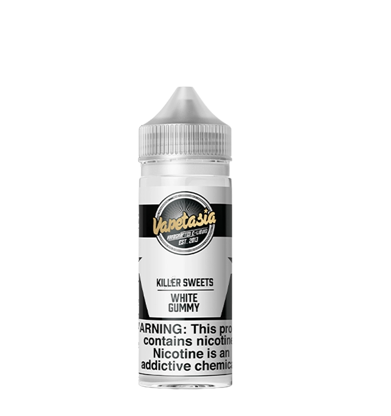 Vapetasia White Gummy 100mL E-Liquid Bottle