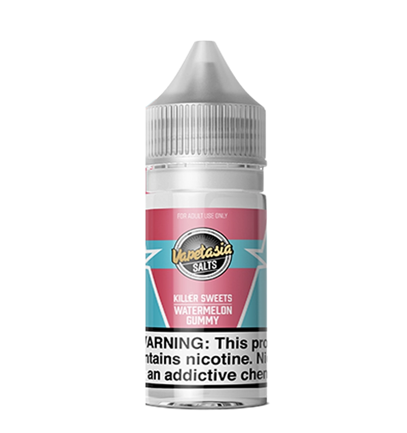 Vapetasia Iced Watermelon Gummy 30mL frozen candy salt nic bottle