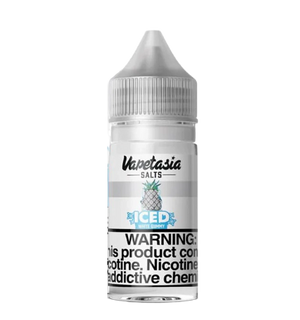 Vapetasia Iced White Gummy 30mL frozen candy salt nic bottle