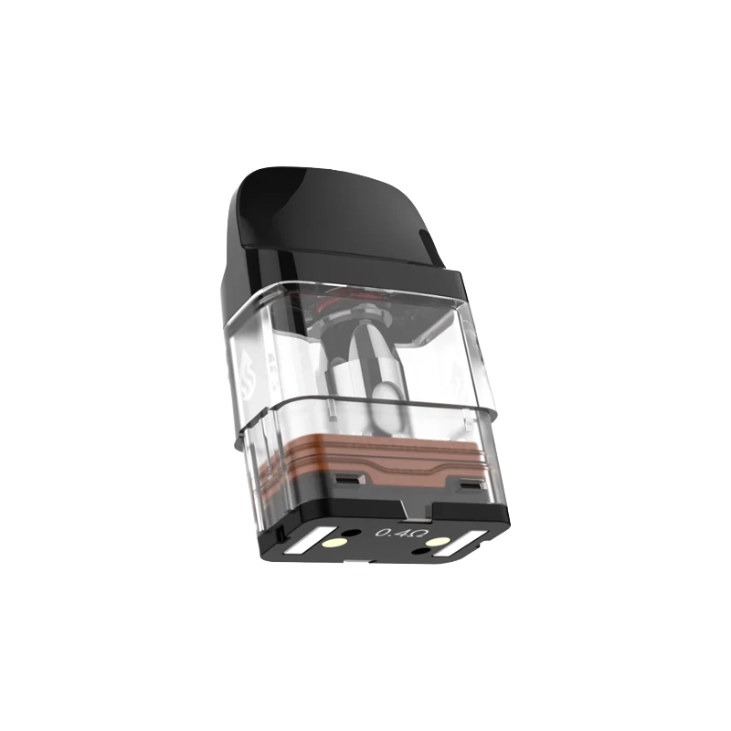 Pack of official Vaporesso XROS 3mL replacement pods, showcasing the convenient side-fill port and clear juice window.