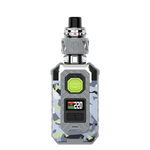 The powerful Vaporesso Armour Max Pod Kit showing dual-battery mod, iTank 2, and large color screen on a neutral background.