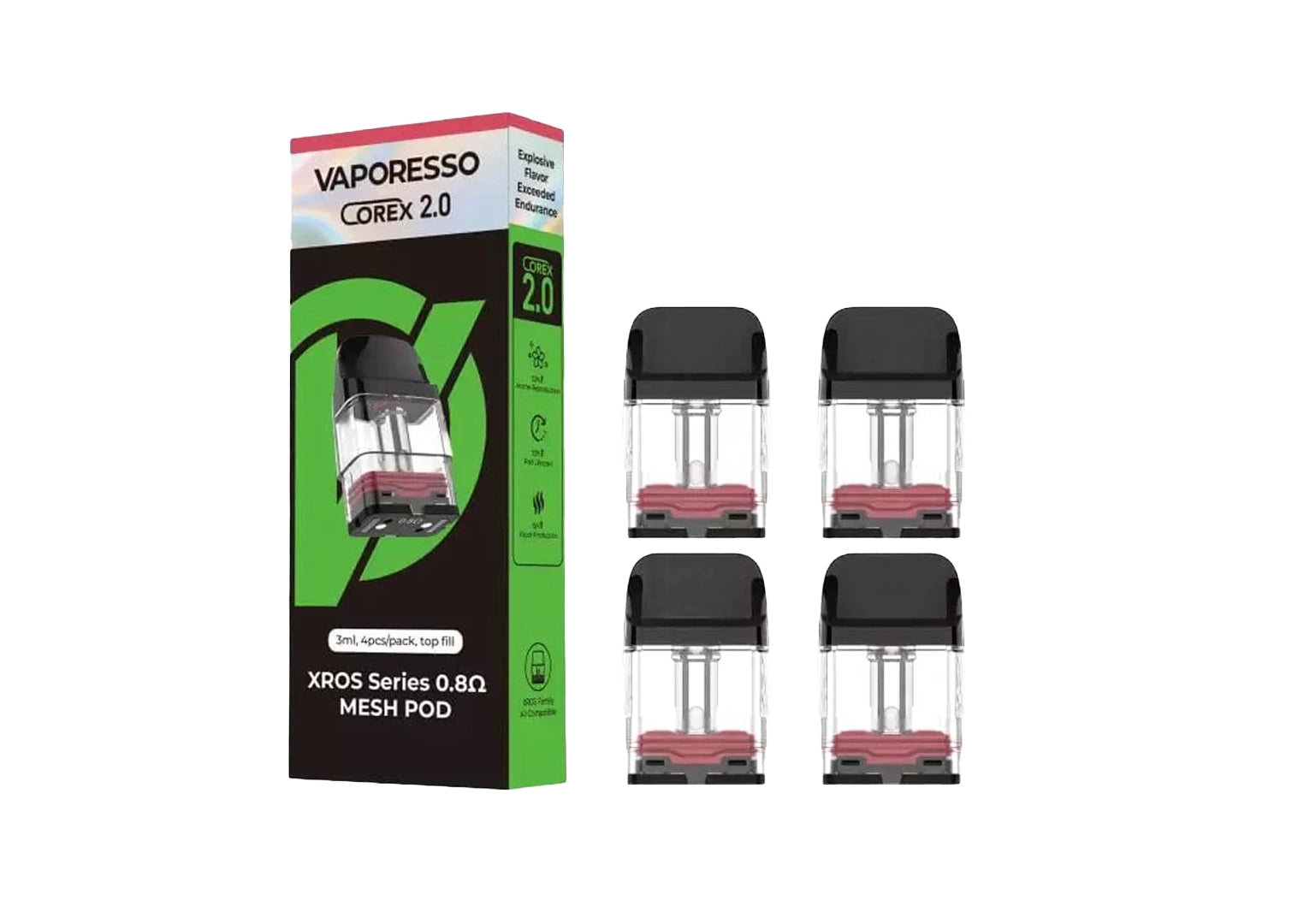 Vaporesso XROS Series 3mL Top Fill Replacement Pods - Vape Demand
