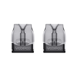 A pack of genuine VooPoo Vmate V2 3mL replacement pods, showing the transparent window and top-fill seal.