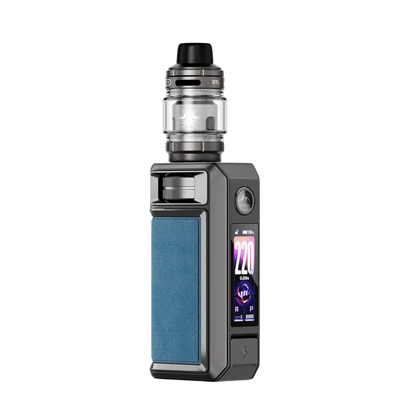 VooPoo Drag 6 220W Starter Kit - dual built-in battery mod with 1.66" TFT screen and UFORCE-X II sub-ohm tank.
