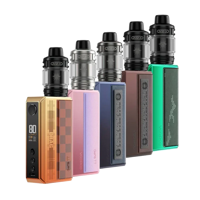 Voopoo Drag 5 177W Dual 18650 Box Mod Kit - Vape Demand
