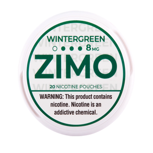 ZIMO Nicotine Pouches - Wintergreen - Vape Demand