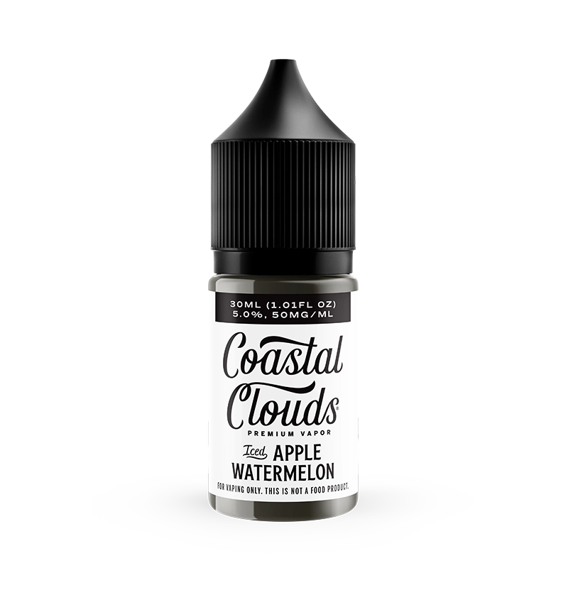 Coastal Clouds Salt - Iced Apple Watermelon 30mL