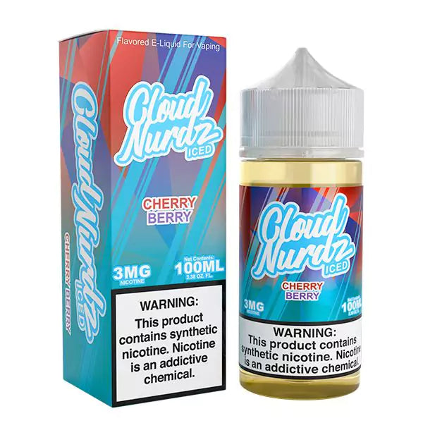 Cloud Nurdz ICED E-Liquid - 100mL - Vape Demand
